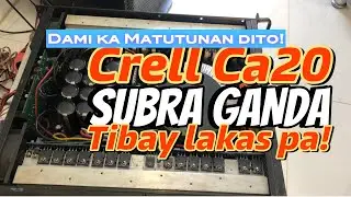 Crell Ca20 Lakas, Review natin Loob with Microphone and Processor Setup at Settings Configuration