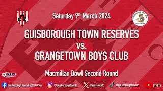 09/03/2024 - Guisborough Town Reserves 2-4 Grangetown Boys Club