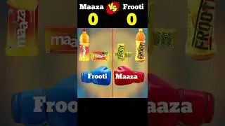 Maaza Vs Frooti ❓ #shorts #viral #trending