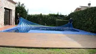 Leaf Pool Cover by Fun&Go Installation