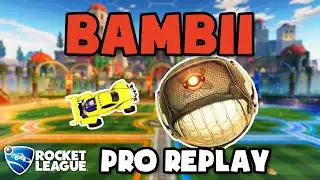 Bambii Pro Ranked 2v2 POV #80 - Rocket League Replays