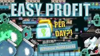 EASY PROFIT METHOD (NO FARMING!!) | Growtopia How to Get RICH 2023