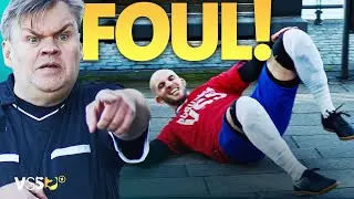 Fu&szlig;ball-Drama in der Fu&szlig;g&auml;ngerzone: Fieses Foul sorgt f&uuml;r hitzige Gem&uuml;ter ⚽ | Verstehen Sie Spa&szlig;?