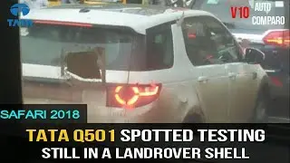 TATA Q501 SPOTTED TESTING STILL IN A LANDROVER SHELL