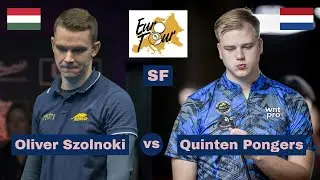 SPEEDRUN | Semi Final | Oliver Szolnoki vs Quinten Pongers | Euro Tour Laško Open 2023