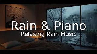 Relaxing Music for Healing + Bamboo Rain Sounds 💧 Insomnia Relief, Calm Anxiety & Deep Relaxation