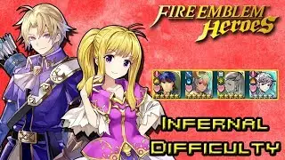 Fire Emblem Heroes (Bound Hero Battle | Klein & Clarine | Infernal Difficulty)
