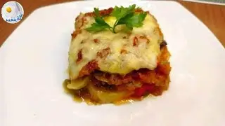 صنيه الباذنجان والبطاطس اكله اقتصاديه وصيفيه تحفه/جراتان الباذنجان/Eggplant gratin