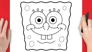 How To Draw Spongebob - Step By Step Drawing Tutorial