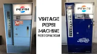 Vintage Pepsi Machine Restoration!