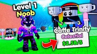 Starting Over as NOOB with OP SECRET in Escape Tsunami For Brainrots! (Roblox)
