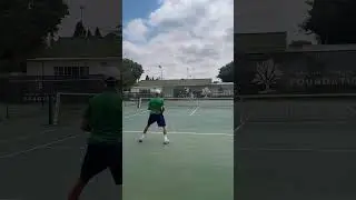 Marc Van Der Merwe bringing the intensity in point play! 👊🎾
