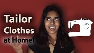 How to Tailor Clothes at Home | A Beginner's Guide to Alterations (Resize Pants, T-Shirt, Dress )