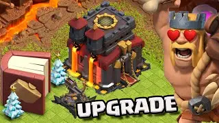 UPGRADING to TH10 in CLASH of CLANS 