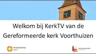 11-01-2026 Ochtenddienst Gereformeerde Kerk te Voorthuizen