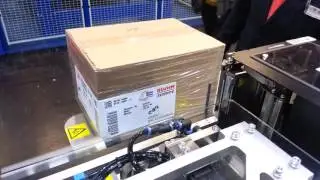 LA 4050 E : Syst&egrave;me d'impression et pose d'&eacute;tiquettes avec applicateur en angle