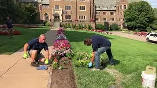 Bosnian Mercyhurst grounds supervisor perfects gardens