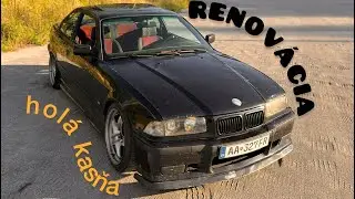 E36 coupe renovácia | BARE SHELL |