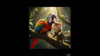 बिल्ला बना जंगल का जासूस 😲 | Missing Crown Mystery 👑 | Hindi Story | Jungle Detective Cat #shorts