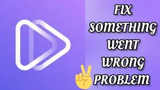 Fix S Player App Something Went Wrong Problem|| TECH SOLUTIONS BAR