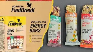 Forever fast break | forever protein and nut energy bars | forever chocolate | fast break flp