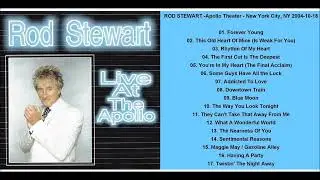 ROD STEWART - Apollo Theater - New York City, New York 2004-10-18