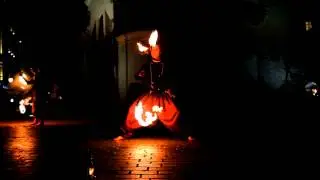 Krakow fireshow