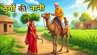 🔴 ठगों की नानी । Hindi Moral Story । kahani bed time story । cartoon story। कहानी