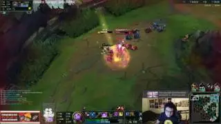Dyrus' Soraka top solo kill