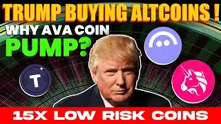 Travala AVA Coin Pump - Next AVA ? 📈Trump Bought Defi Altcoins !!