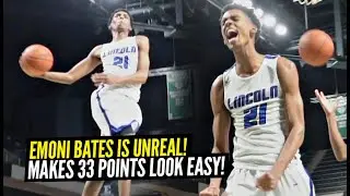 Emoni Bates Spazzes OUT For WILD 33 Points & CRAZY Windmill Dunk!! Gets The BIG W!