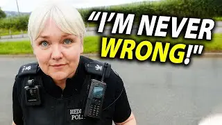 UK Cop GOES HANDS-ON And REFUSES To Identify Himself! | Mold, Wales Audit Gone Wrong