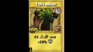 Wizard101 Test Realm | Tick's Wrath Treasure Card Spell Animation