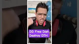 How DD Free Dish Destroy DTH Sector ❎😭 #trending #shorts