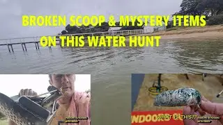 BROKEN SCOOP & MYSTERY ITEMS ON THIS WATER HUNT