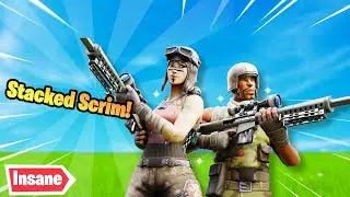 I Played In A STACKED Creative Scrim! (1440p)