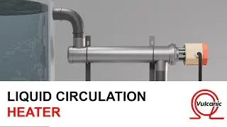 Liquid circulation heater | Vulcanic Electric heating solutions for industry