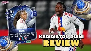 ES EXCESIVAMENTE BUENA | DIANI MENCI&Oacute;N HONOR&Iacute;FICA DEL TOTY 91 FC 26 REVIEW | &iquest;VALE LA PENA?
