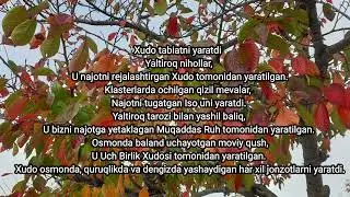 우즈베키스탄 O'zbekiston, koreys tilini o'rganish, Xudo, Iso, Muqaddas Ruh, faqat Iso