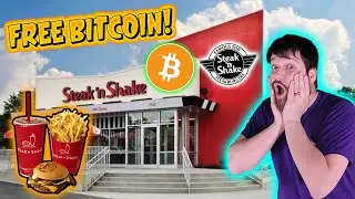 Бесплатный биткоин в Steak 'n Shake и как его получить!