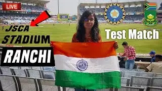 JSCA Stadium Ranchi | IND vs SA Test Match 2019 | JSCA International Stadium Inside View