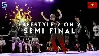 Freestyle 2:2 | Semi final 1 | G-Wave Hispop International Competition 2014 in vietnam