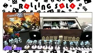 Sword & Sorcery | Solo Playthrough | How To Play | Component Overview | Part 1