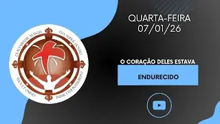 O coração deles estava endurecido (Mc 6,45-52) Meditação da Palavra #1357 07/01/26