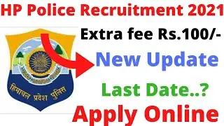 HP Police Recruitment 2021 || Hp Police Bharti Form