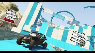 Gravity Defying Open Wheel Parkour Stunt Parkour Race #gta
