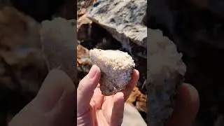 Breaking rocks for crystals!