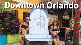 Walking around Lake Eola in Downtown Orlando, Florida [2021] Lake Eola Park Tour [Things to do]
