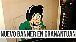DISE&Ntilde;ANDO EL BANNER DEL CANAL DE GRAN ANTUAN CON ANTONIO HUELVA