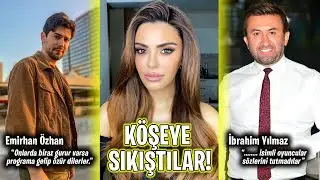 EMİRHAN ÖZHAN VE İBRAHİM YILMAZ KÖŞEYE SIKIŞTI !!
